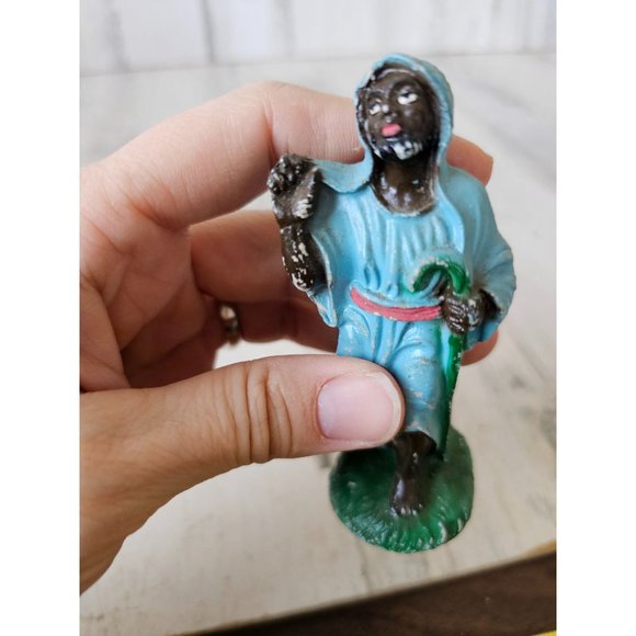 Vintage Italian Shepherd nativity village Italy fontanini - Picture 7 of 8